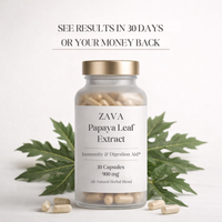 ZAVA Papaya Leaf Extract – Immunity & Digestion Aid*